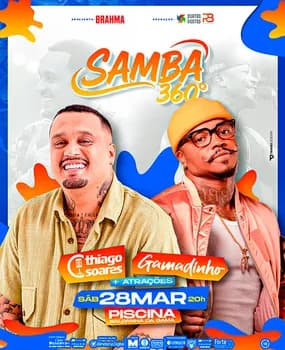 Imagem do SAMBA 360°  - Thiago Soares e Gamadinho