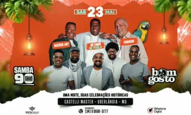 SAMBA 90 GRAUS em Uberlândia