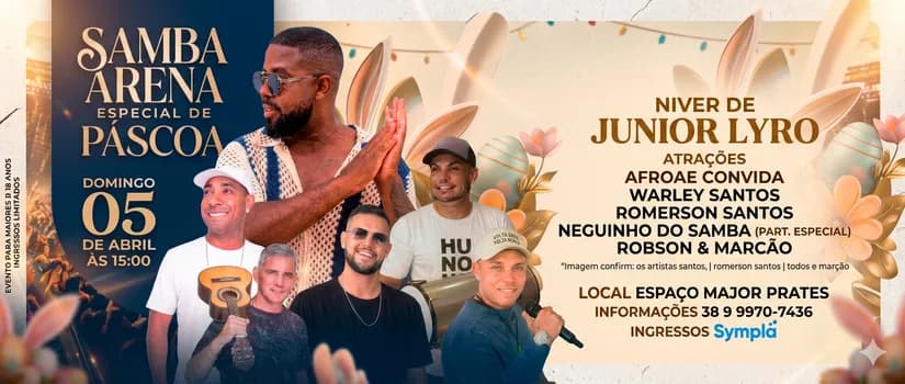 Imagem do SAMBA ARENA - ESPECIAL DE PASCOA