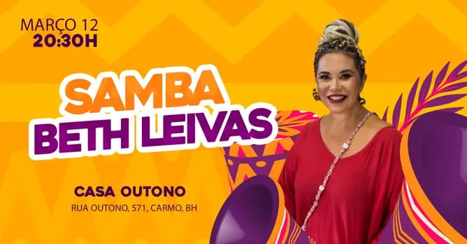 Imagem do Samba Beth Leivas na Casa Outono