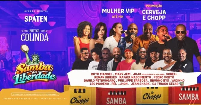 Imagem do SAMBA DA LIBERDADE (12/03)  