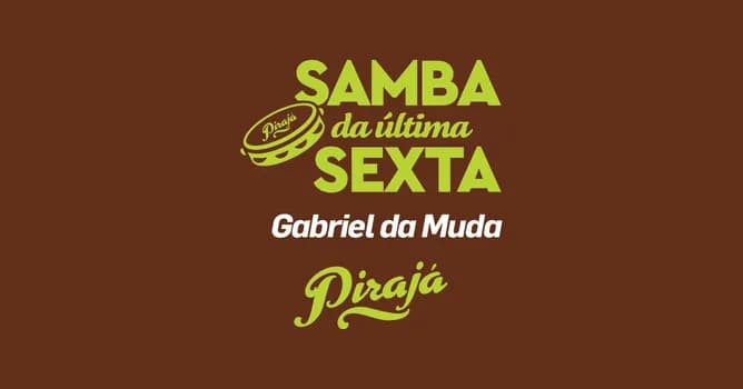 Imagem do Samba da Última Sexta |Setembro| 25.09