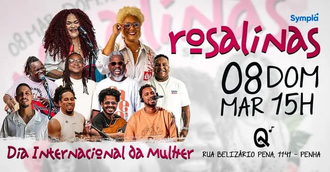 Imagem do SAMBA DAS ROSALINAS na BATUQ!!