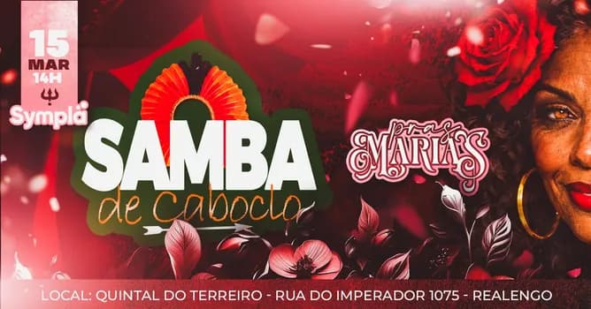 Imagem do Samba de Caboclo em Realengo - Pras Marias