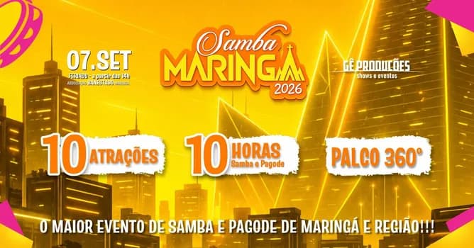 Imagem do SAMBA MARINGÁ 2026