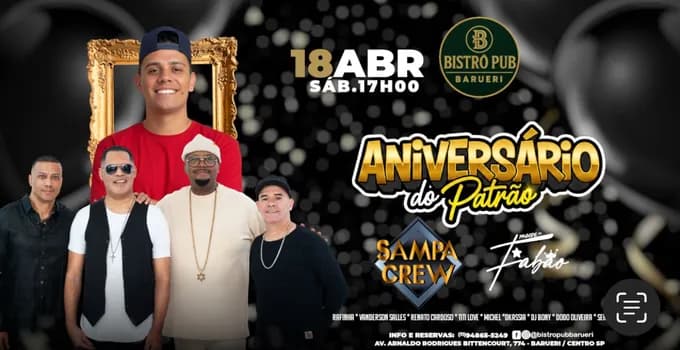 Imagem do SAMPACREW BISTRÔ PUB