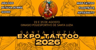 SANTA LUZIA EXPO TATTOO 2026 em Santa Luzia