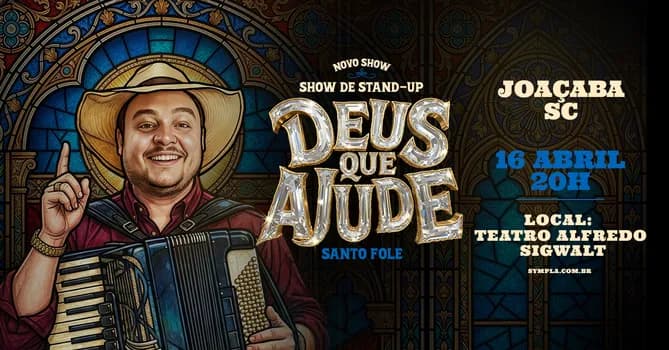 Imagem do Santo Fole em Joaçaba - Novo Show de HUMOR