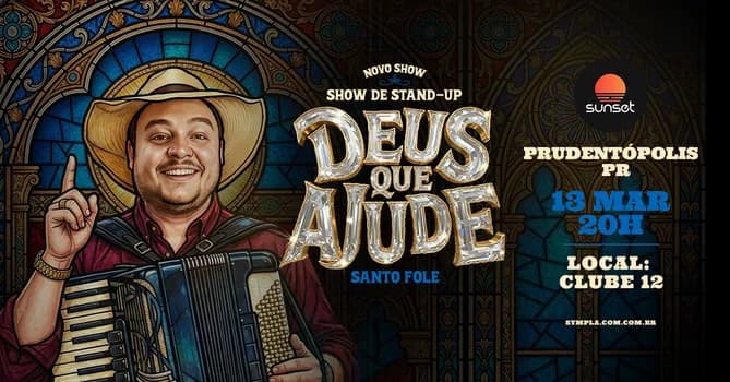 Imagem do SANTO FOLE EM PRUDENTÓPOLIS - SHOW DE HUMOR