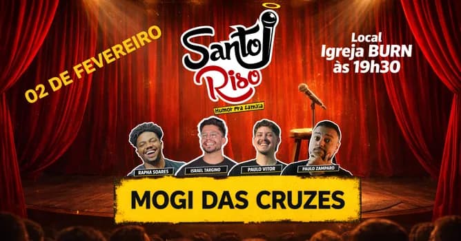 Imagem do Santo Riso em Mogi das Cruzes