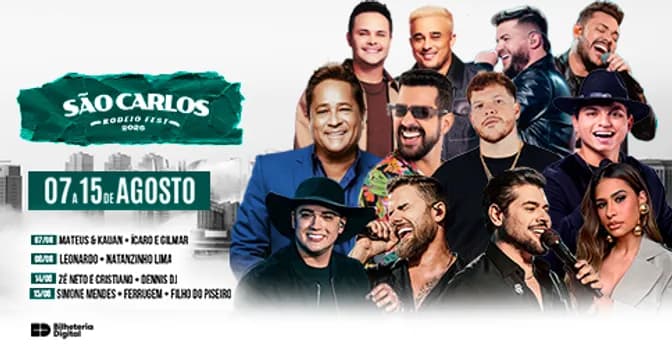 Imagem do SÃO CARLOS RODEIO FEST 2026