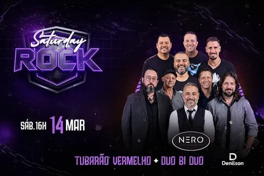 Imagem do Saturday Rock - Duo bi Duo - Tubarão Vermelho