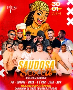 Imagem do SAUDOSA SEXTA – EDIÇÃO ESPECIAL SAMBAJU 
