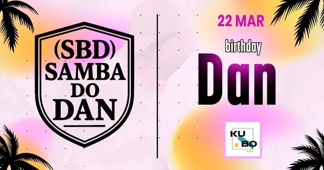 Imagem do #SBD ESPECIAL NIVER DO DAN