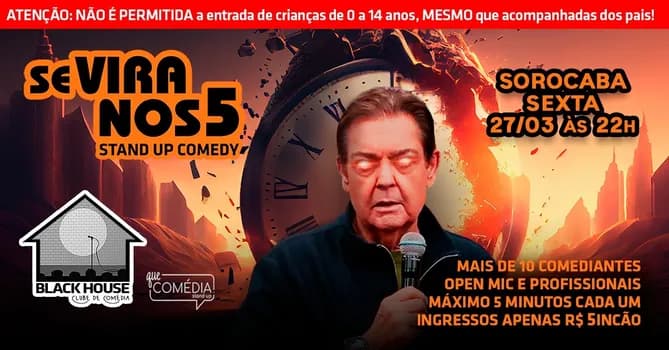 Imagem do SE VIRA NOS 5 - Stand up Comedy 