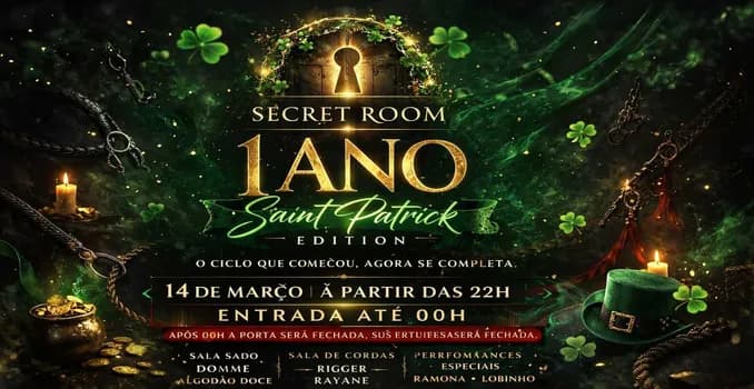 Imagem do SECRET ROOM - 1 ANO - EDIÇÃO ESPECIAL SAINT PATRICK