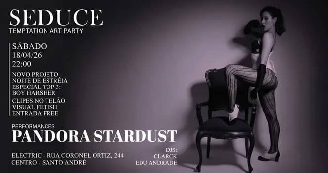 Imagem do SEDUCE: Temptation Art Party | Noite de Estréia