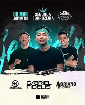 Imagem do SEGUNDA FORROZEIRA COM GABRIEL FIDELIS