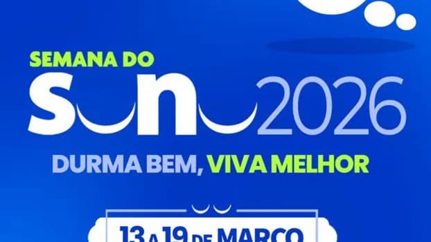Imagem do Semana do Sono 2026