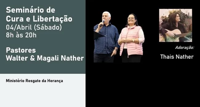 Imagem do Seminário de Cura e Libertação