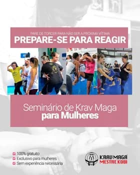 Imagem do Seminário de Krav Maga para Mulheres