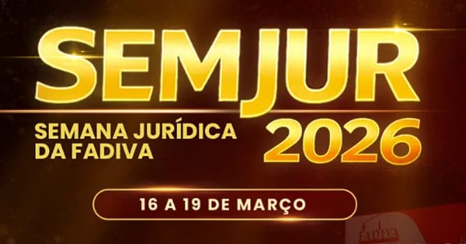 Imagem do SEMJUR - Semana Jurídica da FADIVA 2026