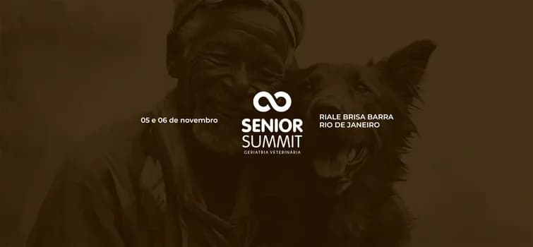 Imagem do Senior Summit Geriatria Veterinária 2026