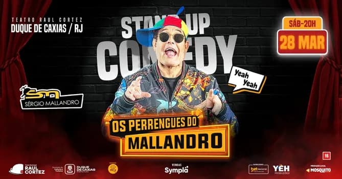 Imagem do Sergio Mallandro em: "Os Perrengues do Mallandro "
