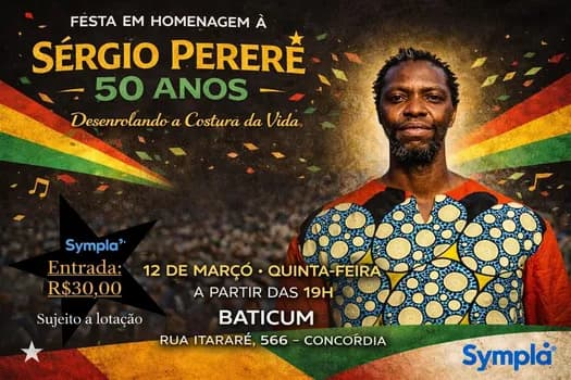 Imagem do Sérgio Pererê 50 anos
