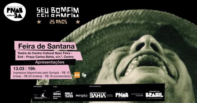 Imagem do Seu Bomfim 25 Anos - Feira de Santana