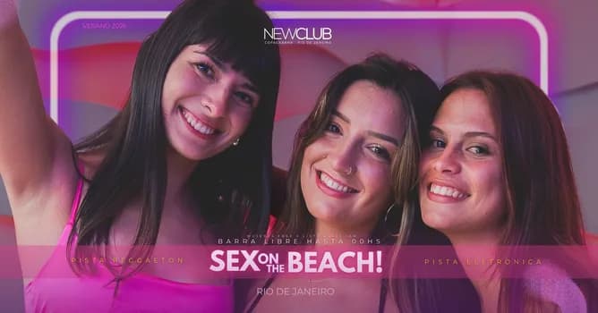 Imagem do Sex On The Beach! :: New Club Rio! :: Martes