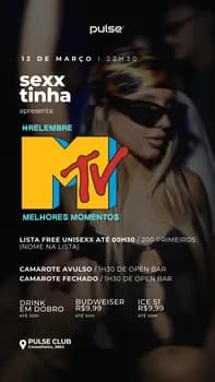 Imagem do Sexxtinha MTV | Pulse Club 