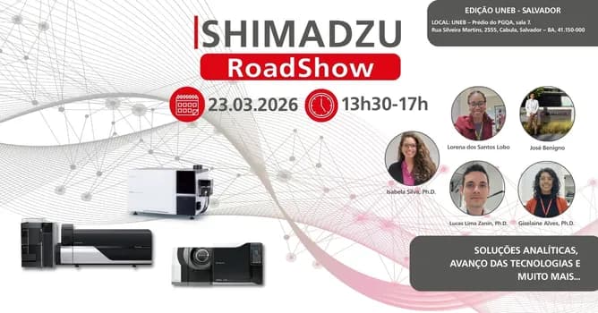 Imagem do Shimadzu RoadShow - Edição Salvador/BA - 23.03
