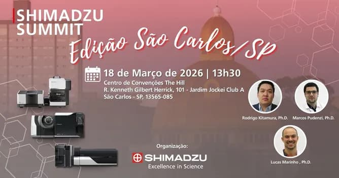 Imagem do Shimadzu Summit - Edição São Carlos/SP