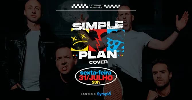 Imagem do [show] 20h: SIMPLE PLAN COVER | + AFTER