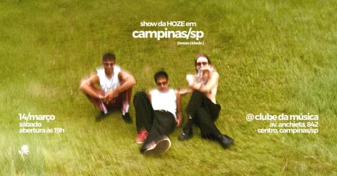 Imagem do show da HOZE em campinas/sp (nossa cidade.)