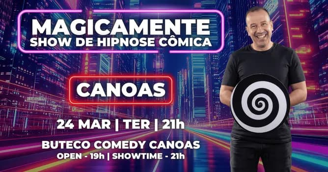 Imagem do Show de Hipnose MAGICAMENTE em Canoas