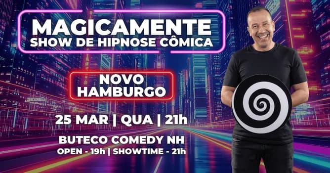 Imagem do Show de Hipnose MAGICAMENTE em Novo Hamburgo