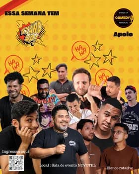 Imagem do SHOW DE STAND UP COMEDY 
