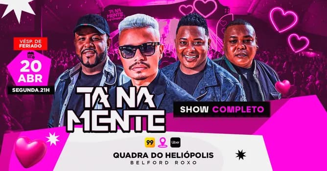 Imagem do SHOW DO TÁ NA MENTE