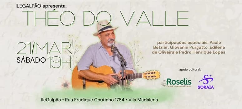 Imagem do Show Théo do Valle