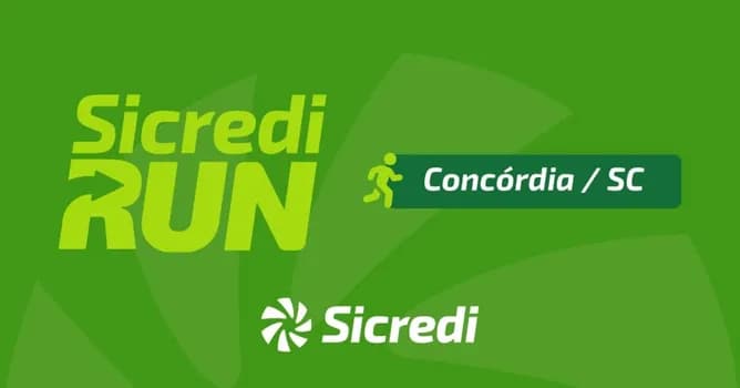Imagem do Sicredi Run - Concórdia-SC