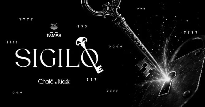 Imagem do SIGILO com DISKBEAT | 13/03