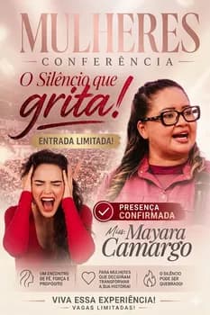 Silêncio que grita! Conferência em Ituiutaba