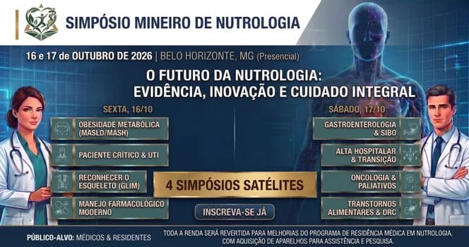 Imagem do Simpósio Mineiro de Nutrologia