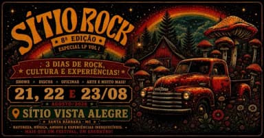 SÍTIO ROCK - 8ª Edição 2026 em Santa Bárbara