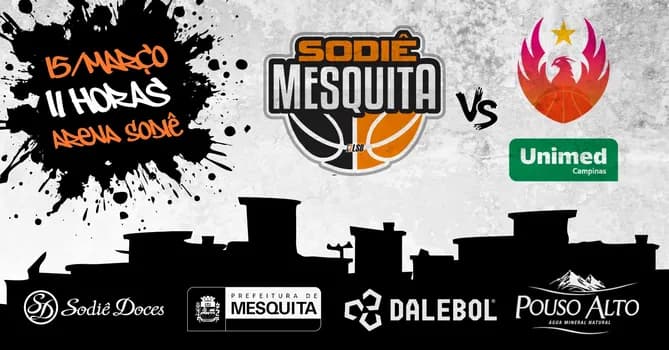 Imagem do SODIÊ MESQUITA X UNIMED CAMPINAS
