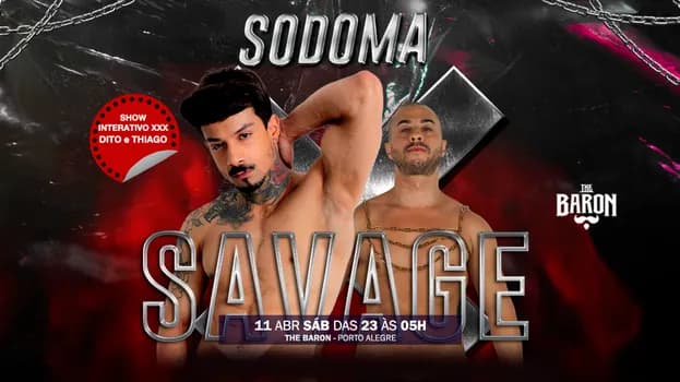 Imagem do SODOMA - ed SAVAGE na The Baron