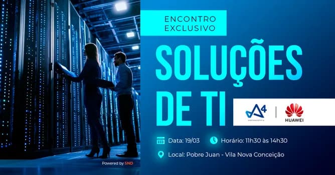 Imagem do Soluções de Infraestrutura de TI - A4 e Huawei