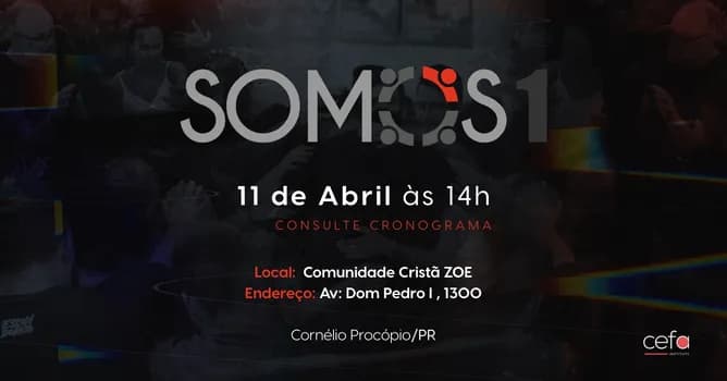Imagem do SOMOS UM - Comunidade Cristã ZOE